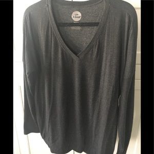 Life is Good V-Neck Sweatshirt